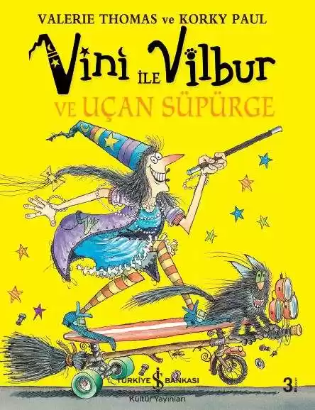 Vini ile Vilbur ve Uçan Süpürge kapağı