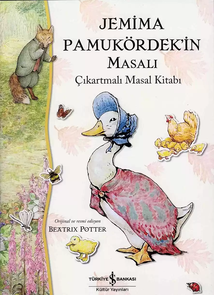 Jemima Pamukördek’in Masalı – Çıkartmalı Masal Kitabı kapağı