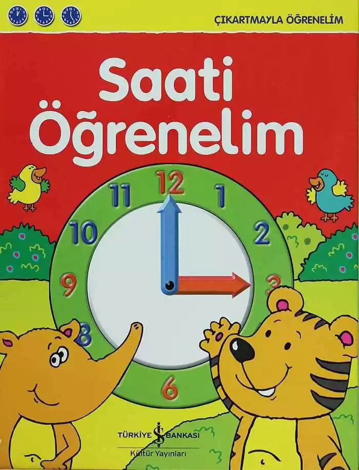 Çıkartmayla Öğrenelim – Saati Öğrenelim kapağı