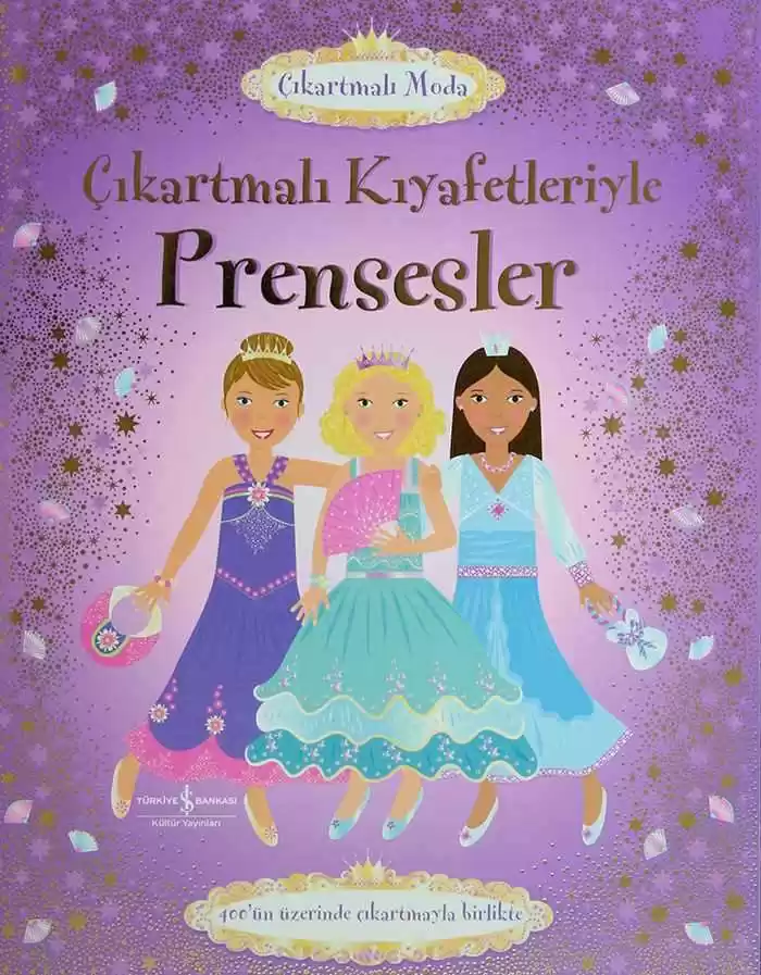 Çıkartmalı Kıyafetleriyle Prensesler kapağı