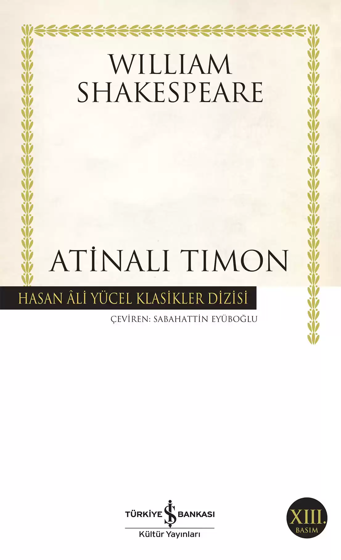 Atinalı Timon kapağı