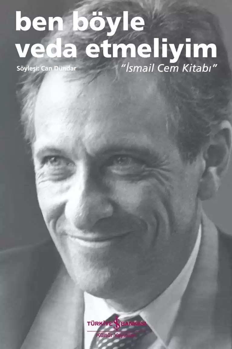 Ben Böyle Veda Etmeliyim “İsmail Cem Kitabı” kapağı