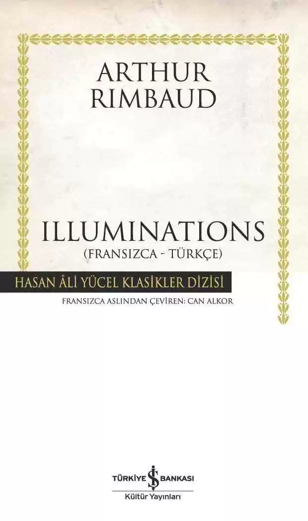 Illuminations (Fransızca-Türkçe) – Ciltli kapağı