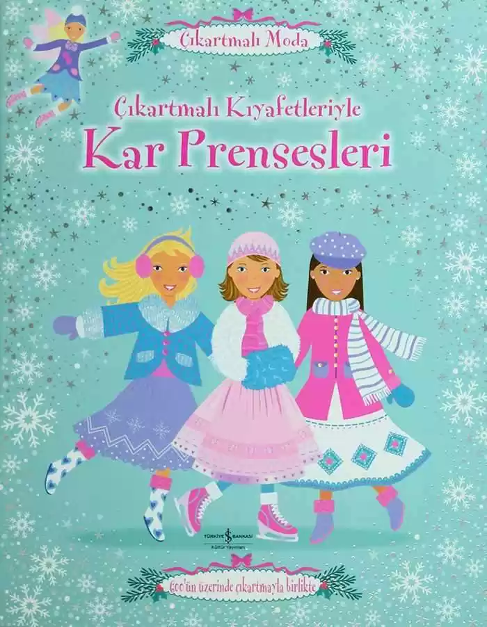 Çıkartmalı Kıyafetleriyle Kar Prensesleri kapağı