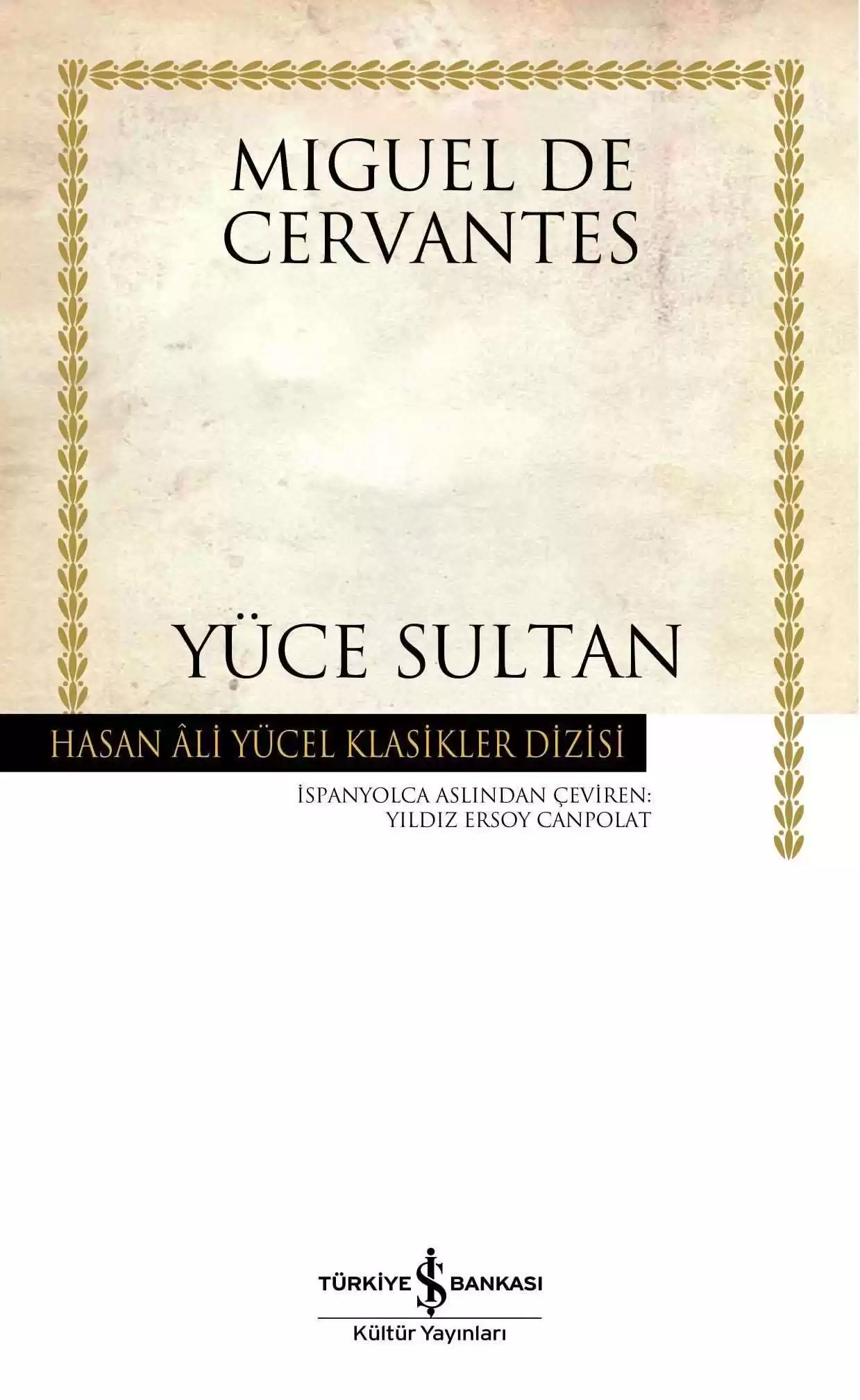 Yüce Sultan – Ciltli kapağı