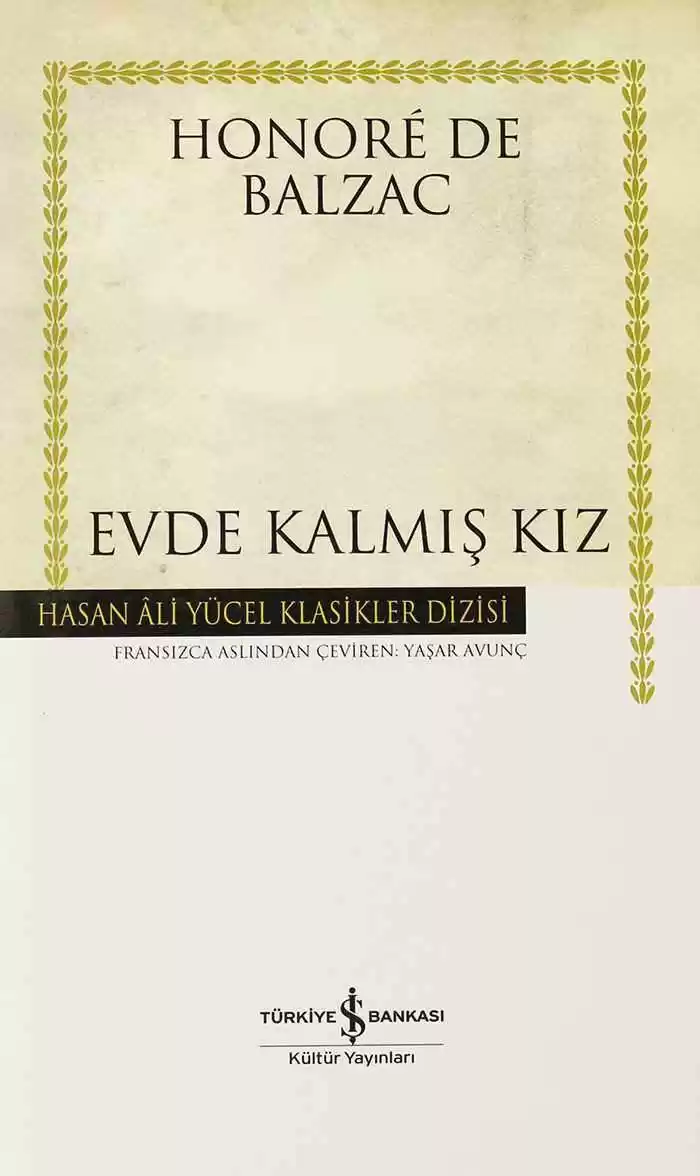 Evde Kalmış Kız – Ciltli kapağı