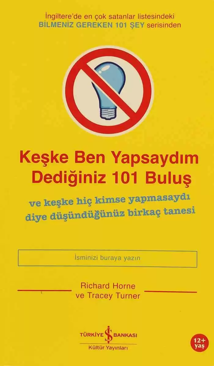 Keşke Ben Yapsaydım Dediğiniz 101 Buluş kapağı