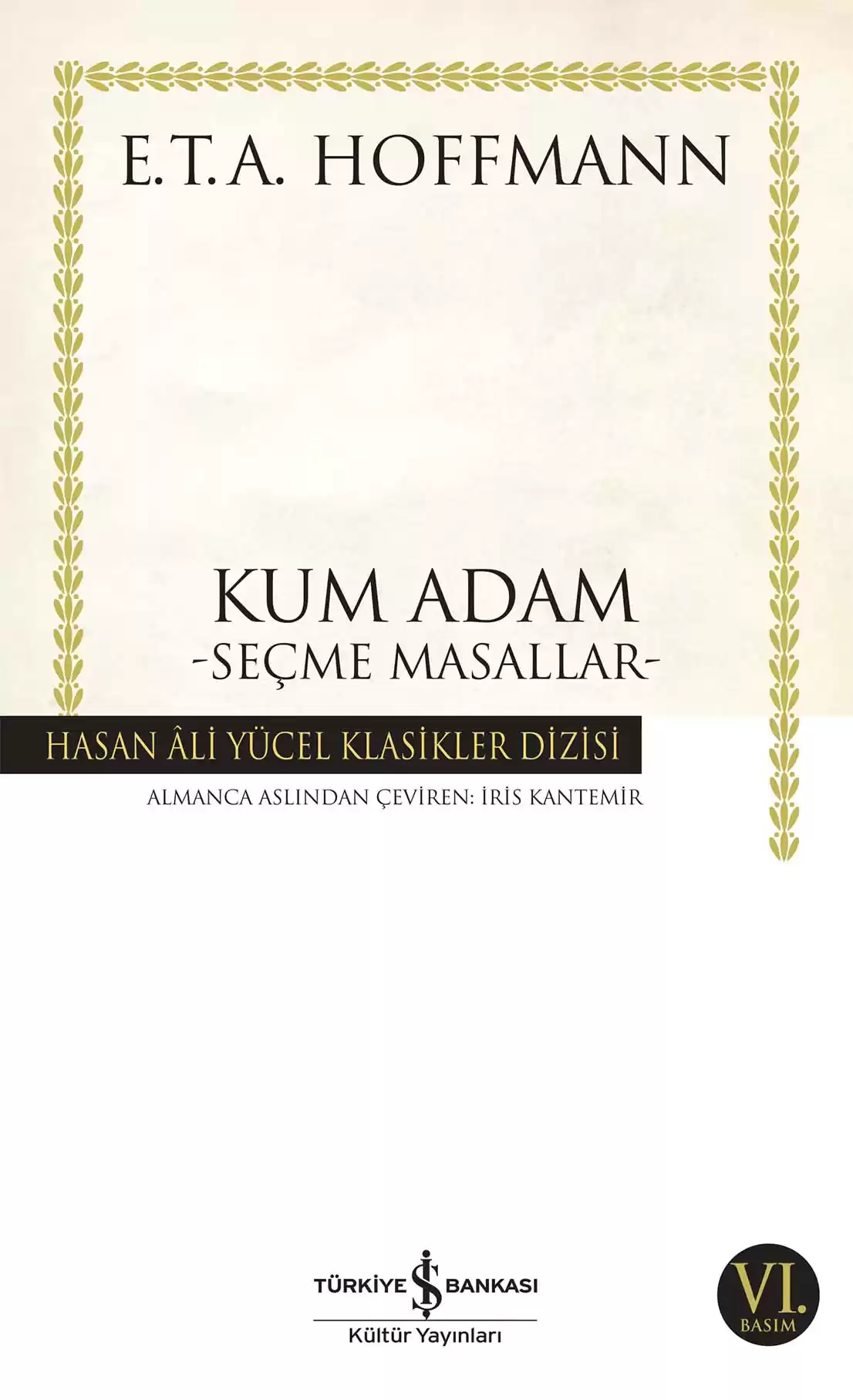Kum Adam – Seçme Masallar kapağı