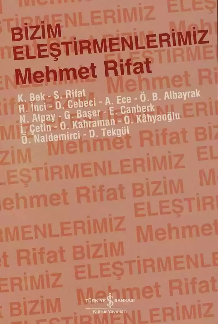 Bizim Eleştirmenlerimiz kapağı