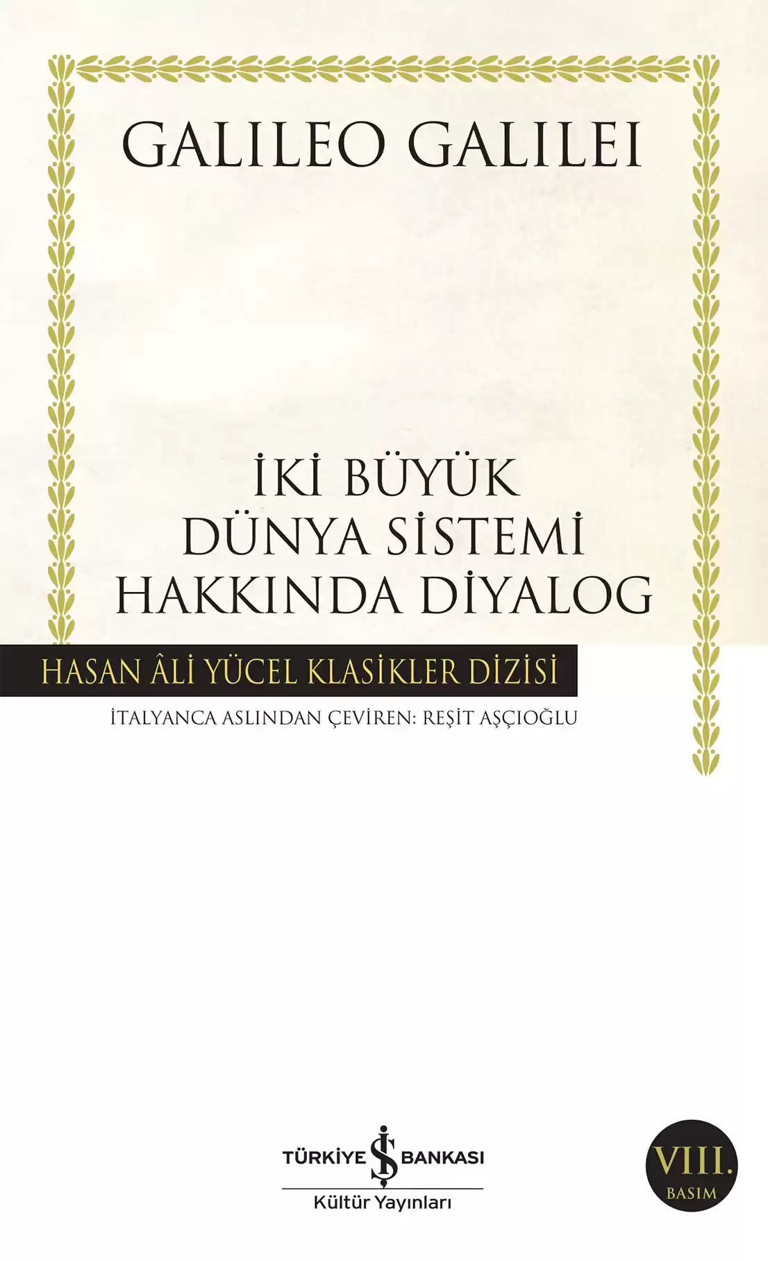 İki Büyük Dünya Sistemi Hakkında Diyalog kapağı