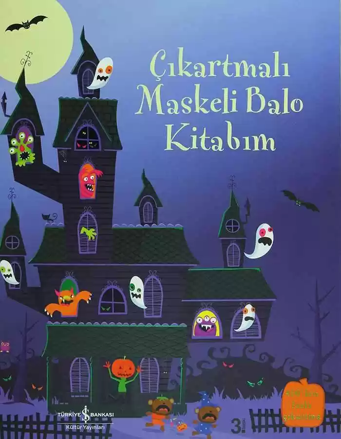 Çıkartmalı Maskeli Balo Kitabım kapağı