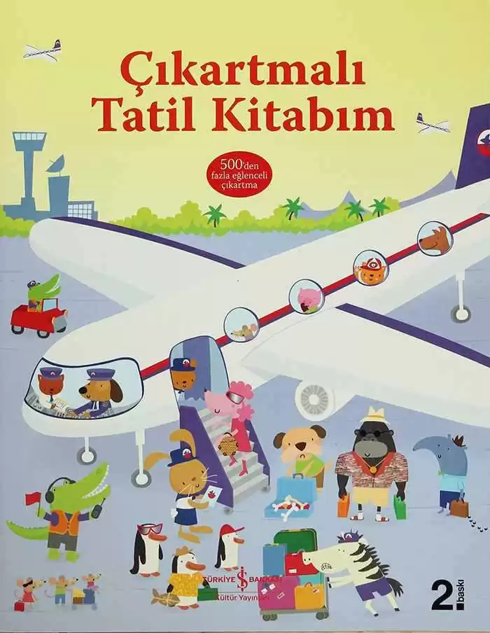 Çıkartmalı Tatil Kitabım kapağı