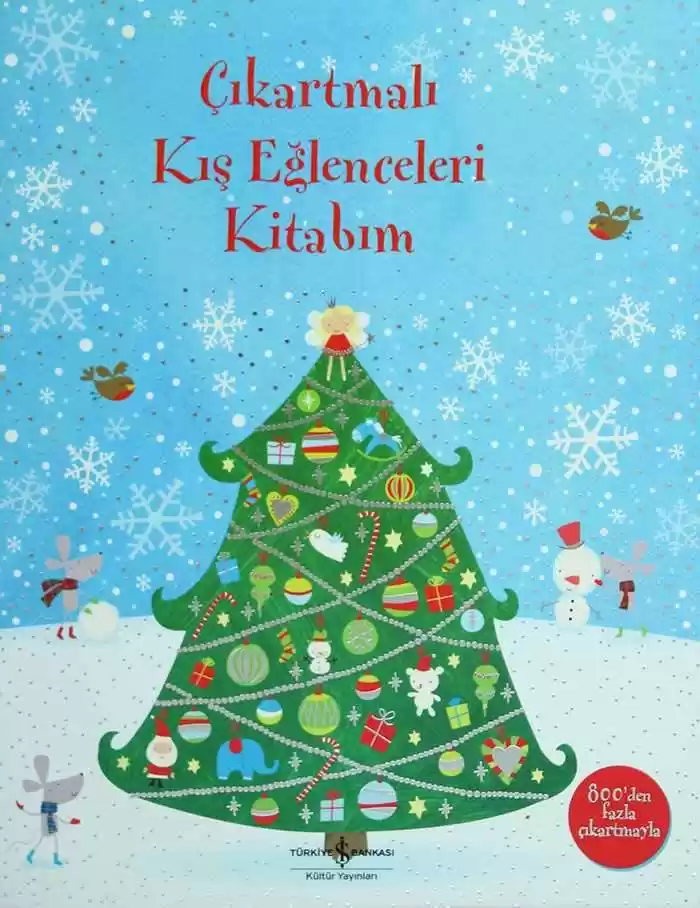 Çıkartmalı Kış Eğlenceleri Kitabım kapağı
