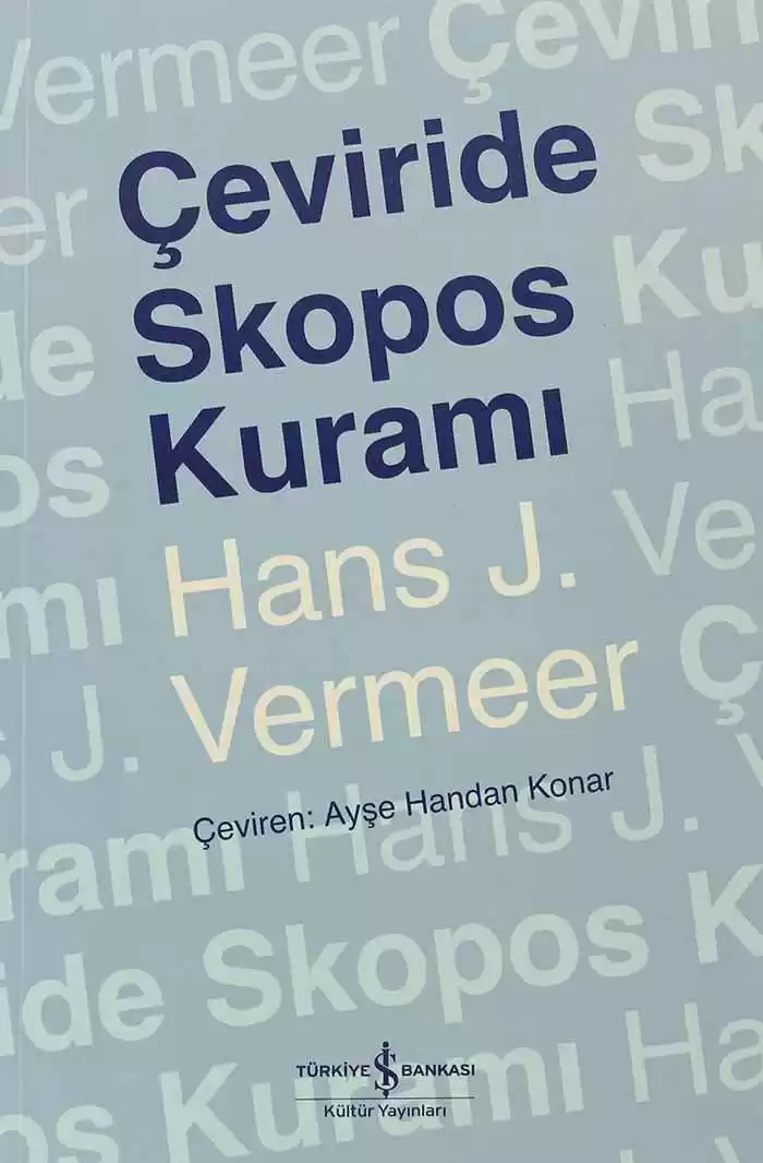 Çeviride Skopos Kuramı kapağı