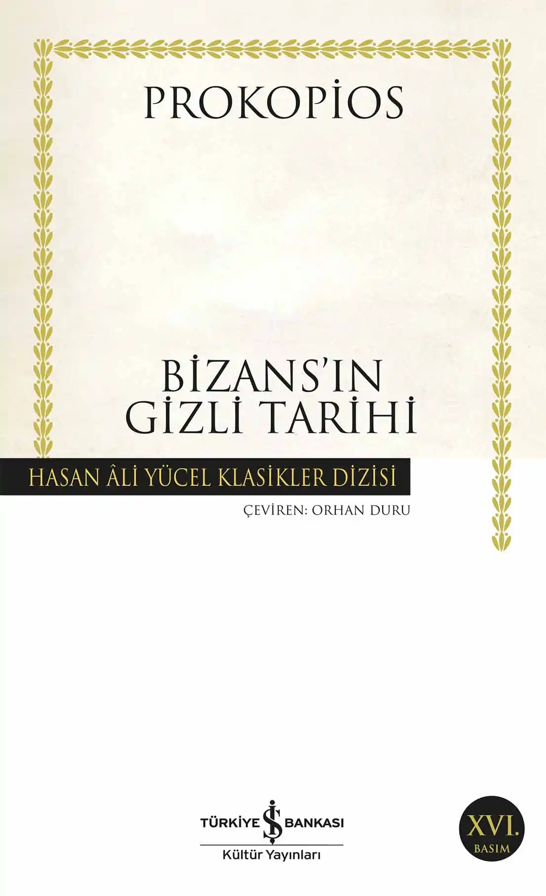 Bizans’ın Gizli Tarihi kapağı