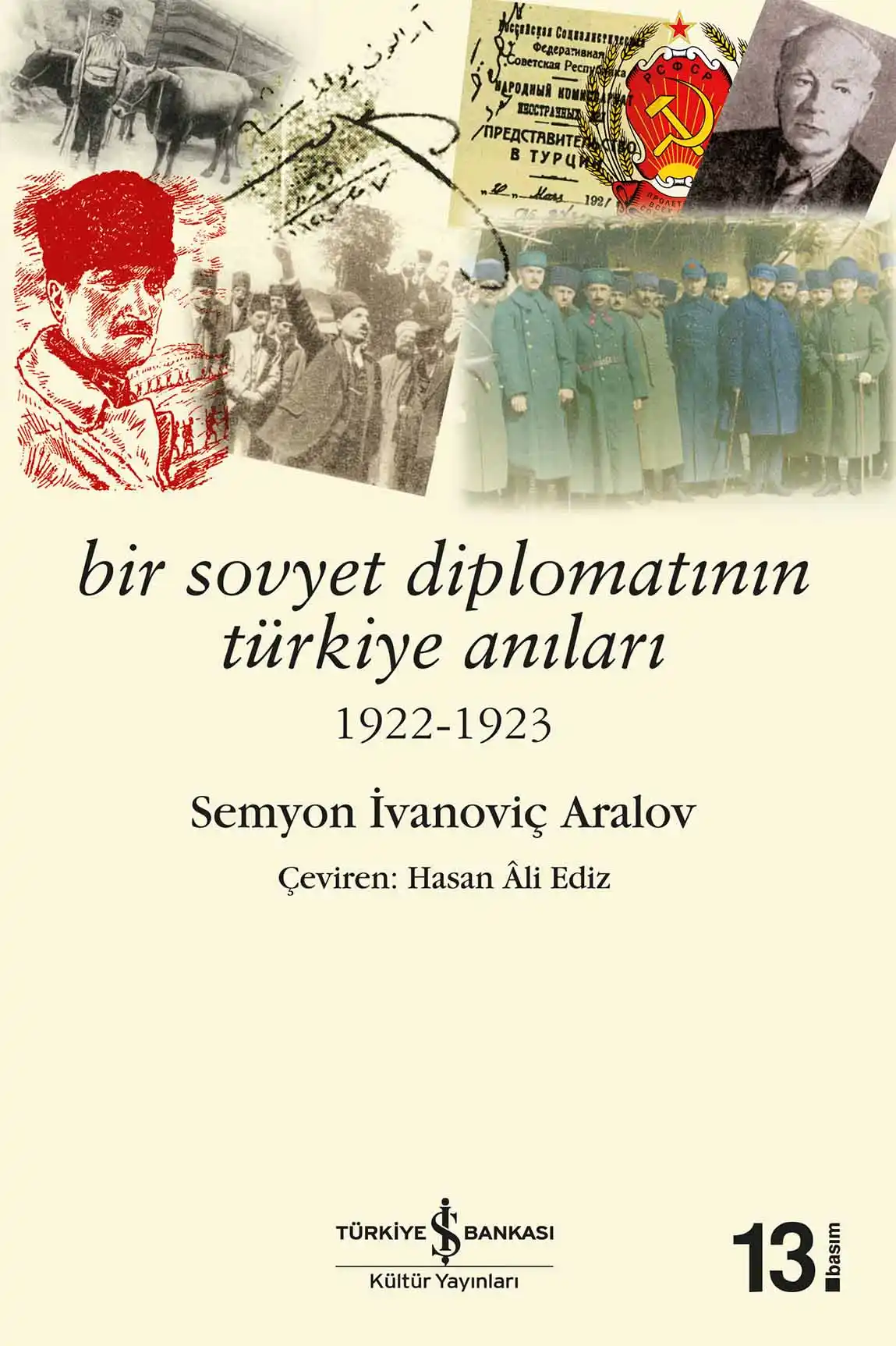 Bir Sovyet Diplomatının Türkiye Anıları 1922-1923 kapağı