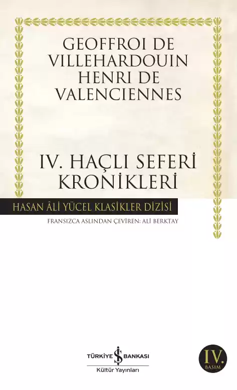 IV. Haçlı Seferi Kronikleri kapağı