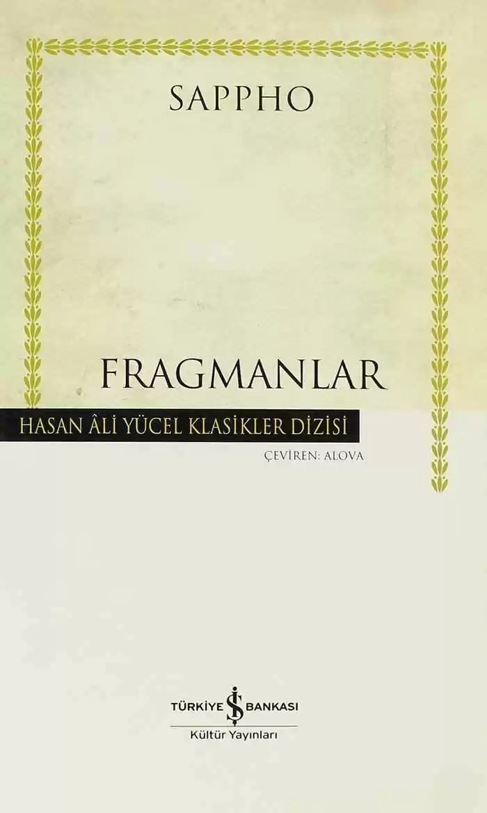Fragmanlar – Ciltli kapağı