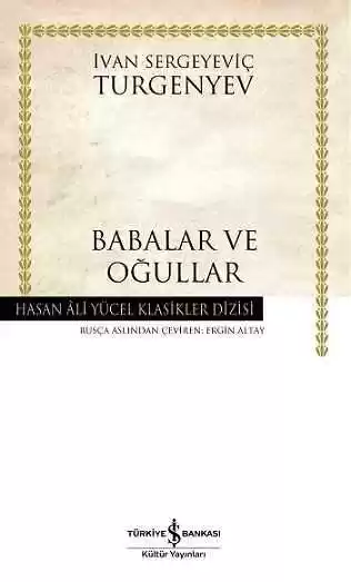 Babalar ve Oğullar – Ciltli kapağı