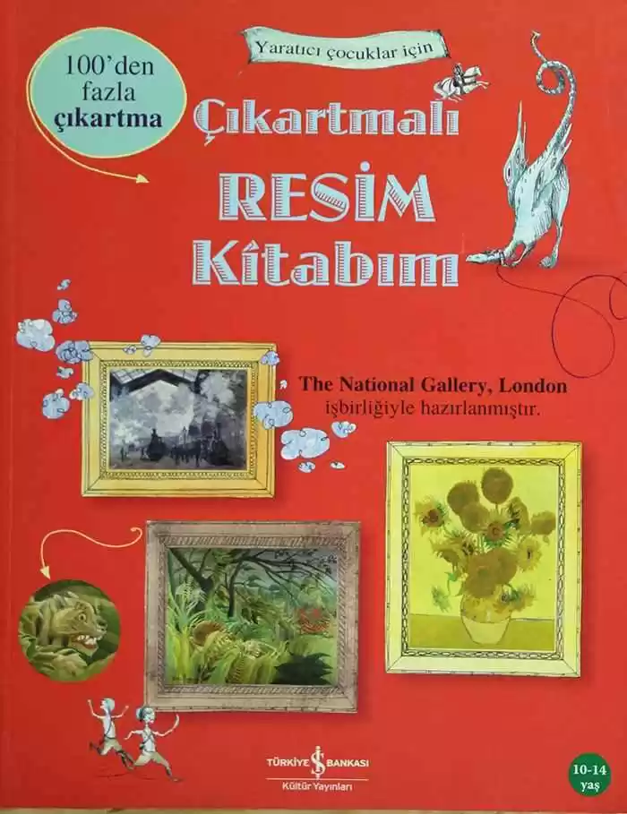 Çıkartmalı Resim Kitabım kapağı