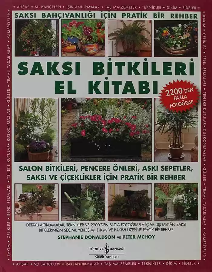 Saksı Bitkileri El Kitabı kapağı