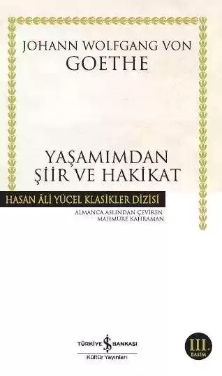 Yaşamımdan Şiir ve Hakikat – Ciltli kapağı