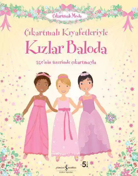 Çıkartmalı Kıyafetleriyle Kızlar Baloda kapağı