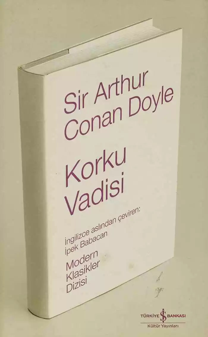 Korku Vadisi -Sherlock Holmes- Ciltli kapağı