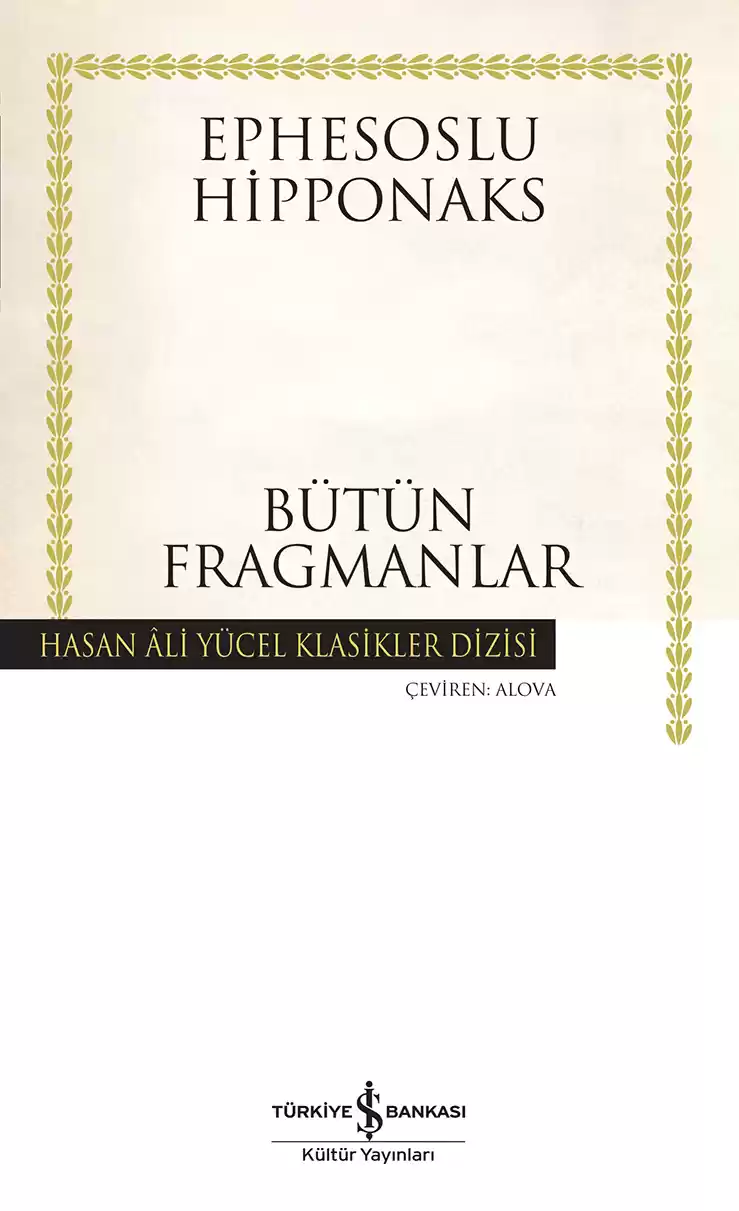 Bütün Fragmanlar – Ciltli kapağı