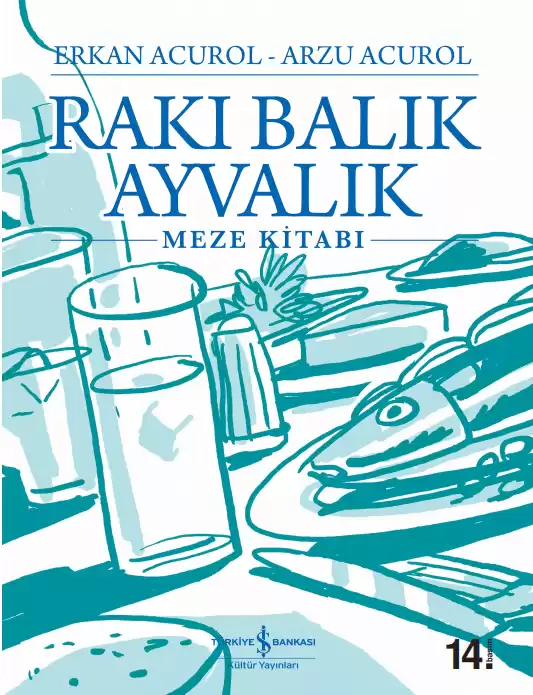 Rakı Balık Ayvalık -Meze Kitabı kapağı