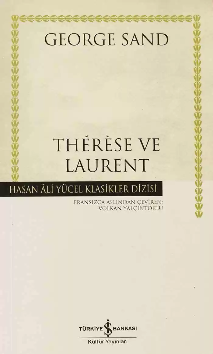 Thérèse ve Laurent kapağı