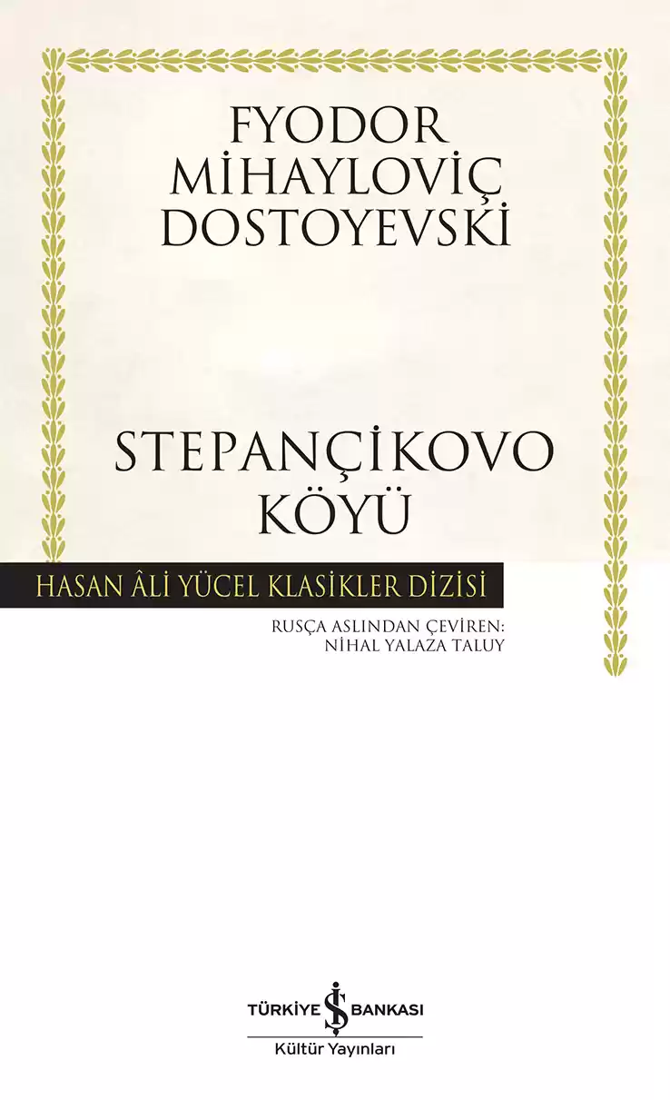 Stepançikovo Köyü – Ciltli kapağı