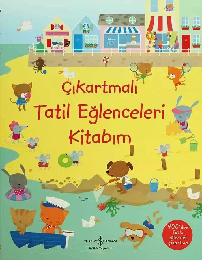 Çıkartmalı Tatil Eğlenceleri Kitabım kapağı