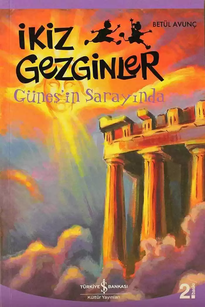 İkiz Gezginler Güneş’in Sarayında kapağı
