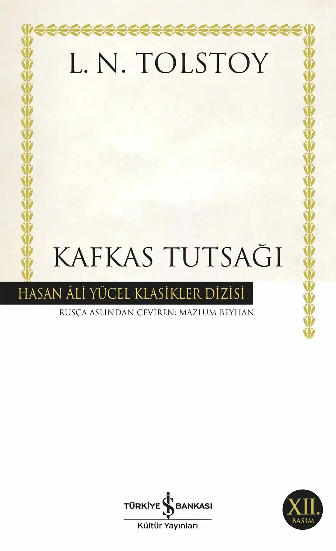 Kafkas Tutsağı kapağı