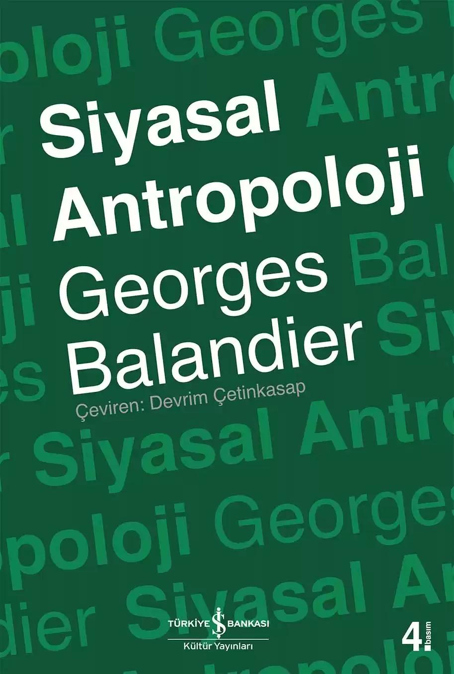 Siyasal Antropoloji kapağı