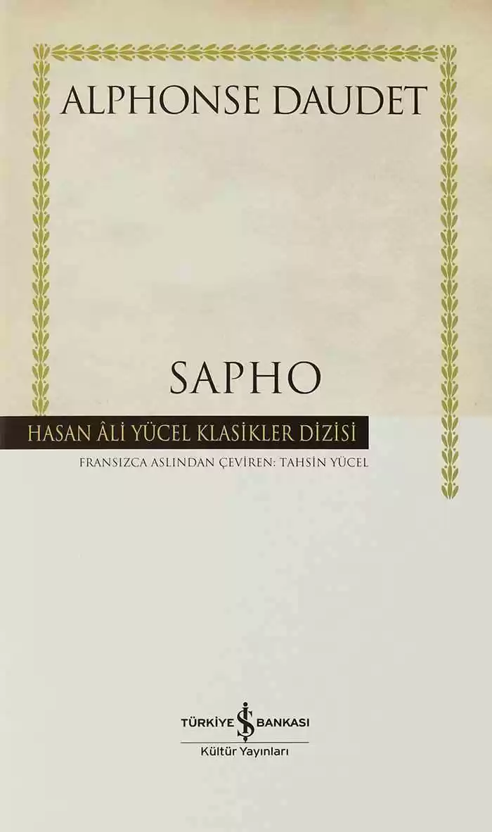 Sapho – Ciltli kapağı