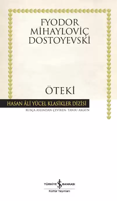 Öteki Ciltli kapağı