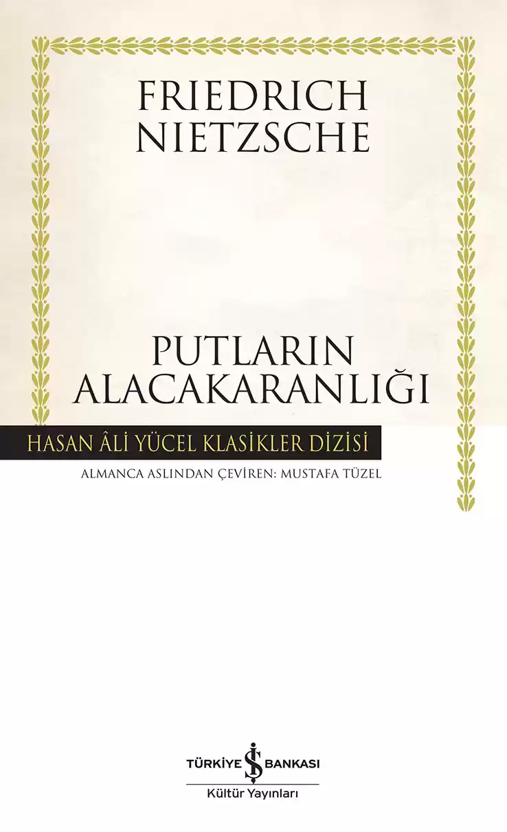 Putların Alacakaranlığı – Ciltli kapağı