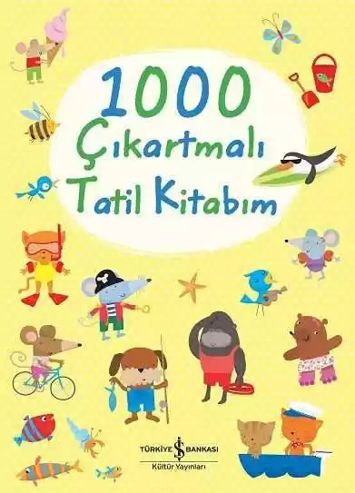 1000 Çıkartmalı Tatil Kitabım kapağı