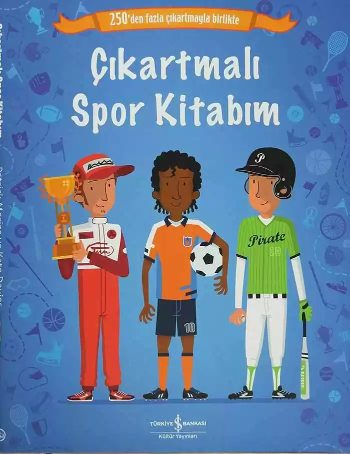 Çıkartmalı Spor Kitabım kapağı