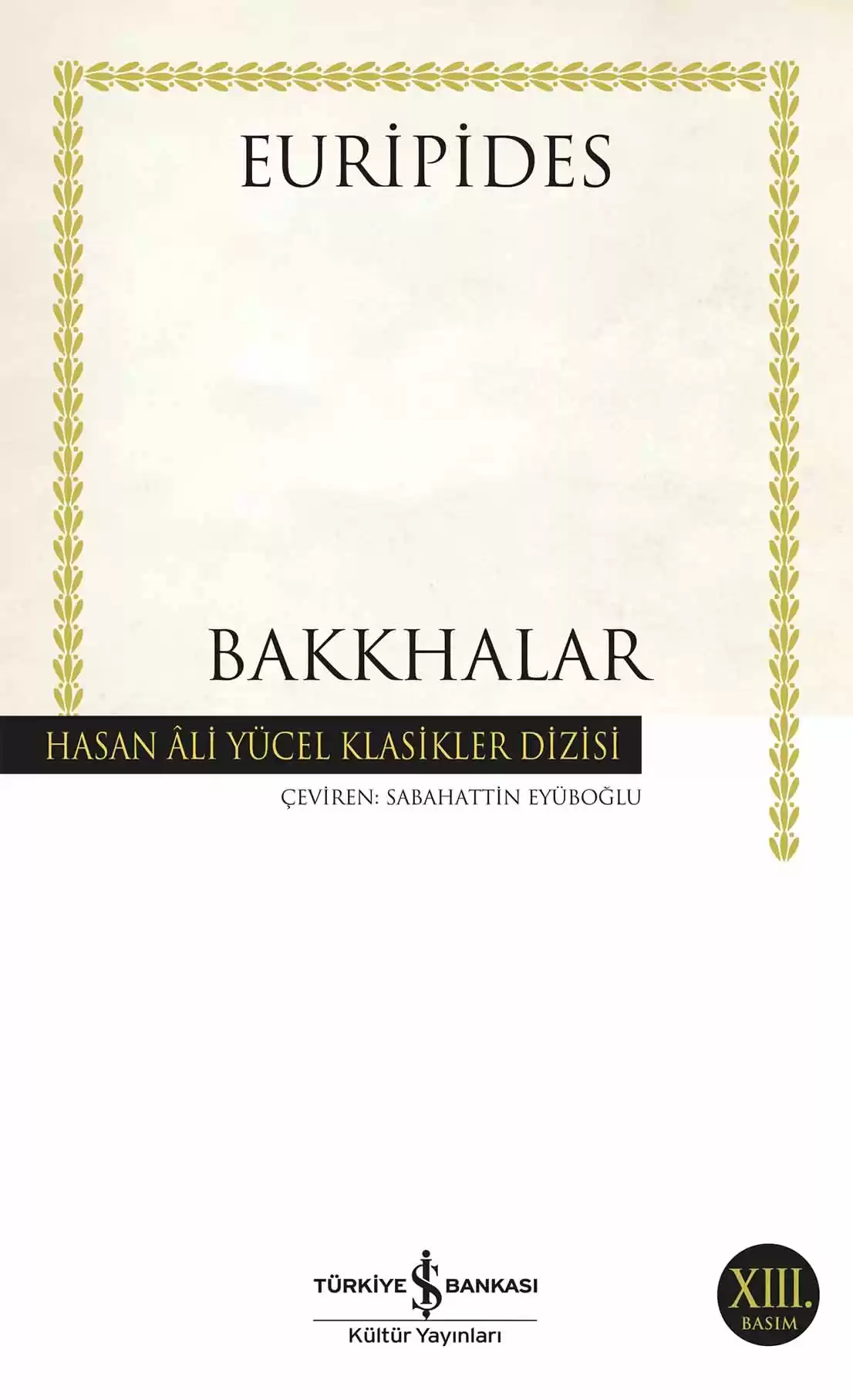 Bakkhalar kapağı